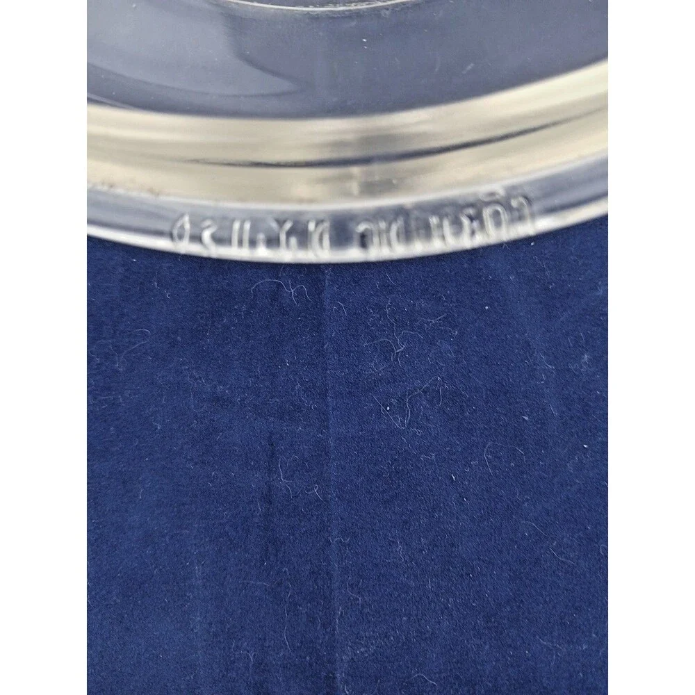 CorningWare Corning NY USA 7”  Clear Glass Round Replacement Lid